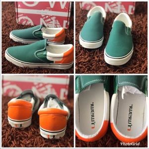 Unisex Miami Hurricanes Row One Shoes